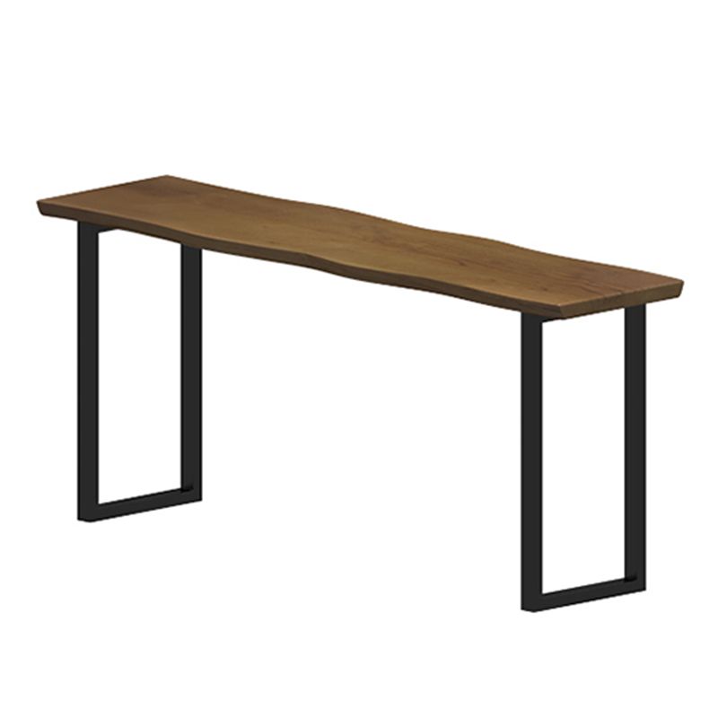 Luxury Rectangle Solid Wood Bar Table Set 1/9 Pieces Counter Table with Backless Stools