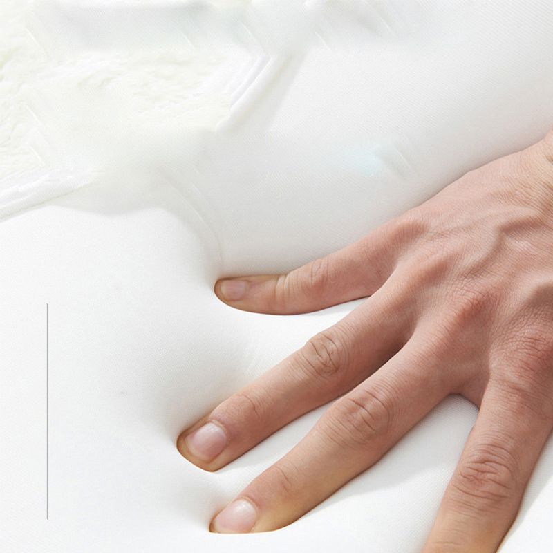 Contemporary Faux Leather Living Room Recessed Arm Sofa Chaise