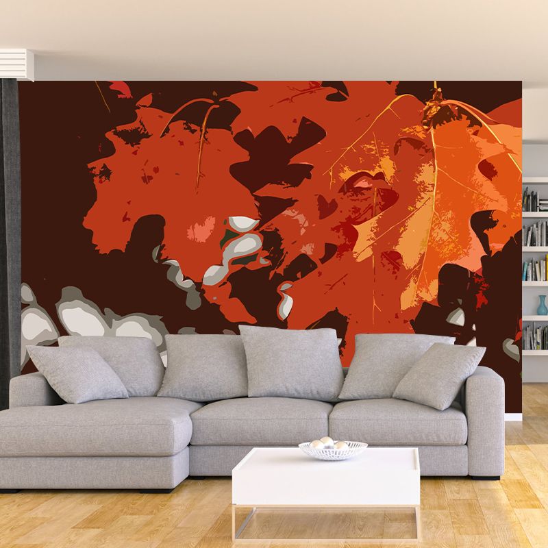 Botanical Illustration Removable Wall Mural for Sleeping Room Home Decor