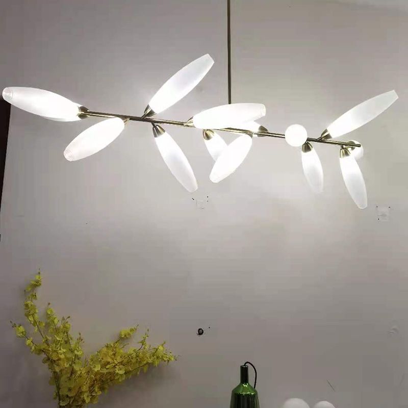 Lámpara nórdica lámpara de lámpara led techo de techo de techo colgante