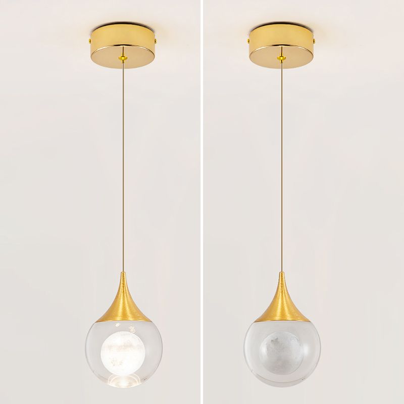 Mini Crystal Plafond Suspension lampe LED moderne LEMPORT DE PROSITIF POUR LA CHAMBRE