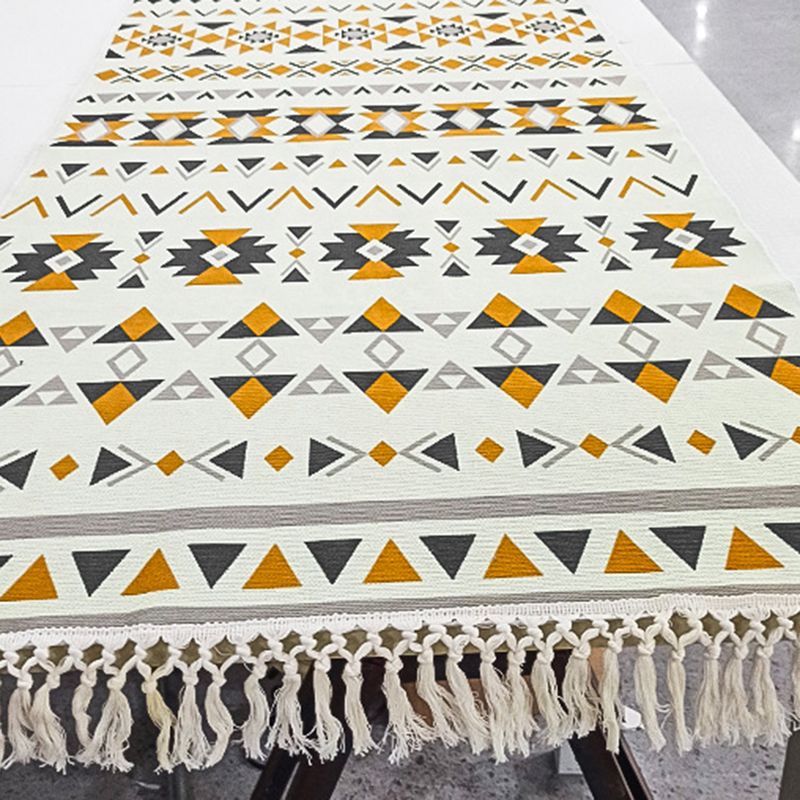 Rapis Bohemian Bohemian Bohemian Elegy Polyester Modèle tapis intérieur Fringe pour le salon