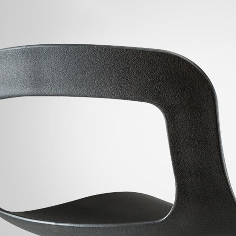 Contemporary Metal Bar Stool Backrest Adjustable Counter Stool