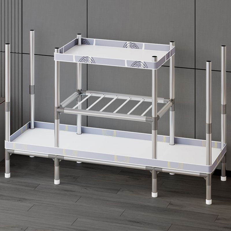 Metal Wardrobe Cabinet with Shelves Modern Wardrobe Armoire for Home