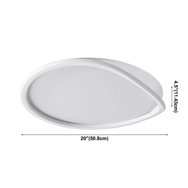 Round Led Flush Mount Ceiling Fixture Modern Flush Mount Ceiling Light