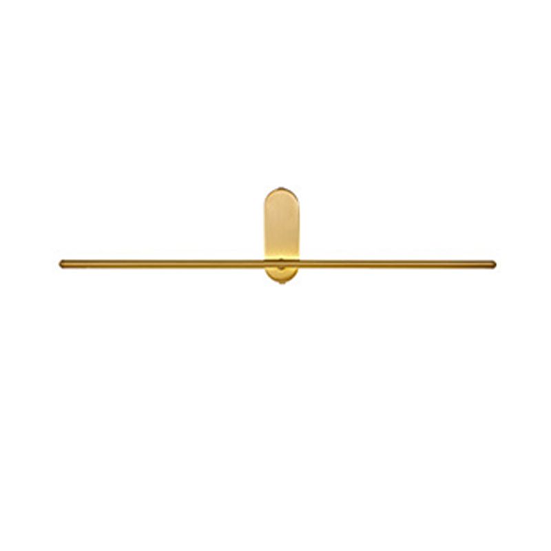Modern Linear Wall Sconce Light Metal 1-Light Wall Sconce Lighting