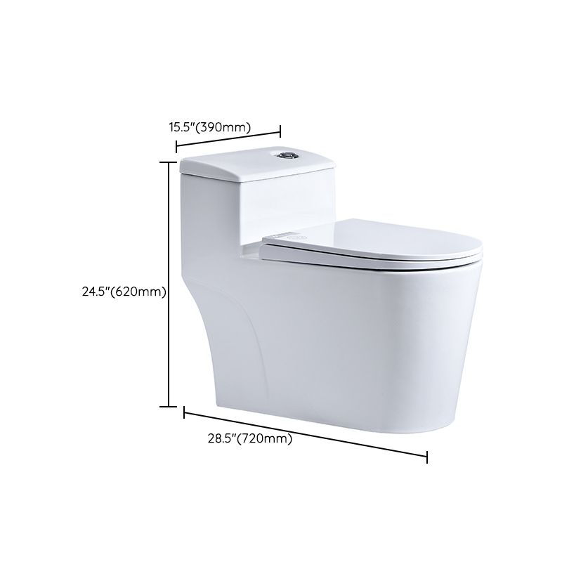 Modern One Piece Toilet Bowl Floor Mounted Urine Toilet for Bathroom