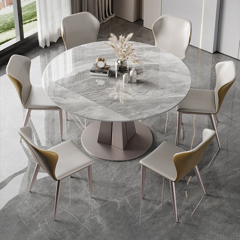 Modern 1/2/5/7 Pieces Dinette Set Round Dining Room Table Set