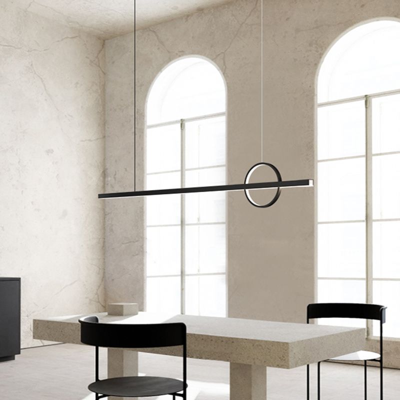 Modern Style Pendant Lighting Fixtures Black Island Lighting Ideas for Kitchen