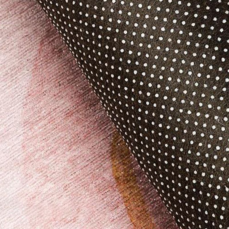 Pink Nordic Rug Polyester Color Piece Rug Non-Slip Backing Rug for Living Room