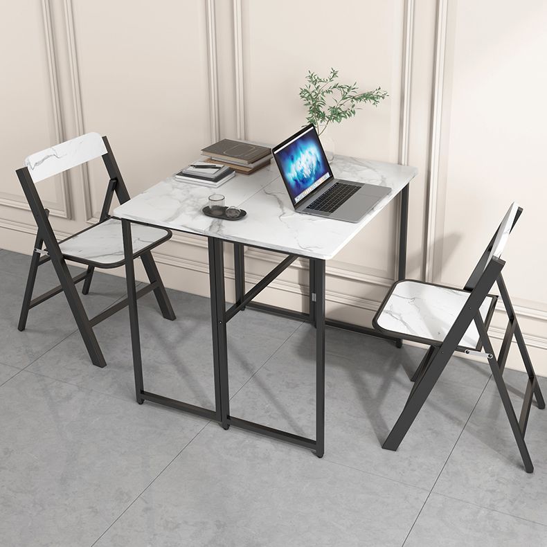 Wood Dining Set 1/2/3/5/7 Pcs Folding Dining Table and Chairs