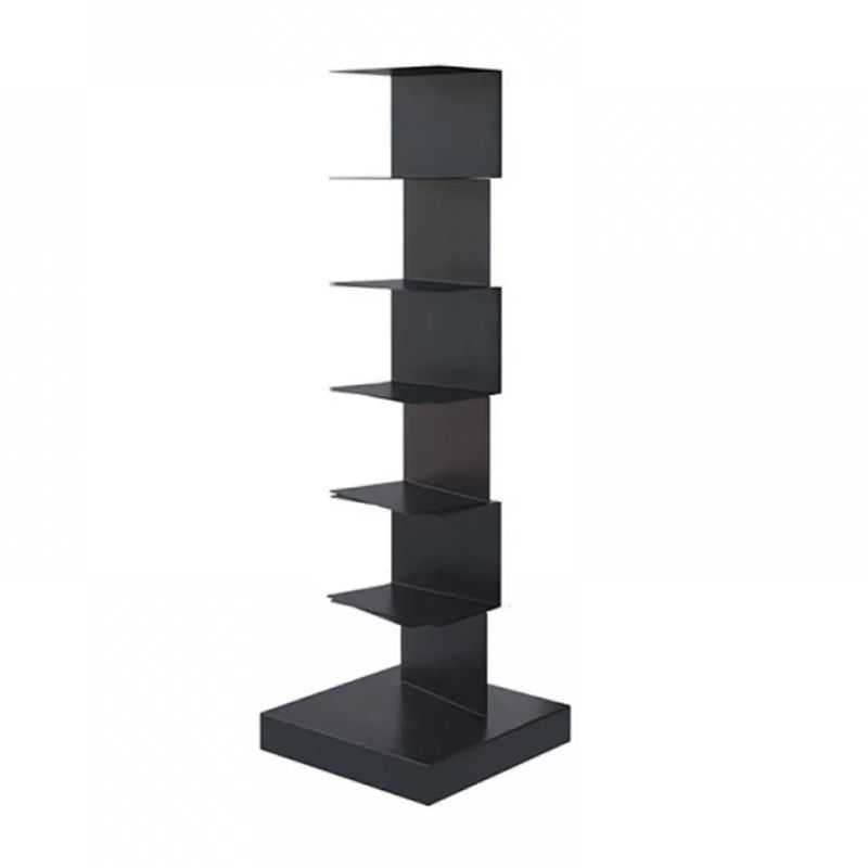 Invisible Bookshelf Contemporary Style Closed Back Bookcase for Home and Office