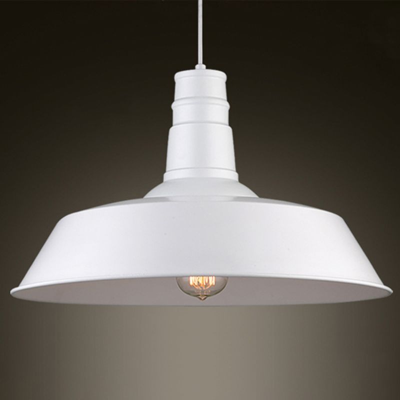Shaded Pendant Lighting Fixture Industrial Style Metal Commercial Pendant Lighting