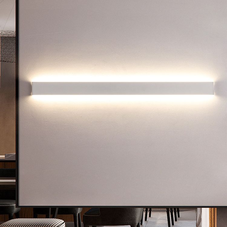 Moderne lineare Wandhalterung beleuchtet Acrylwandmontagebeleuchtung für Schlafzimmer