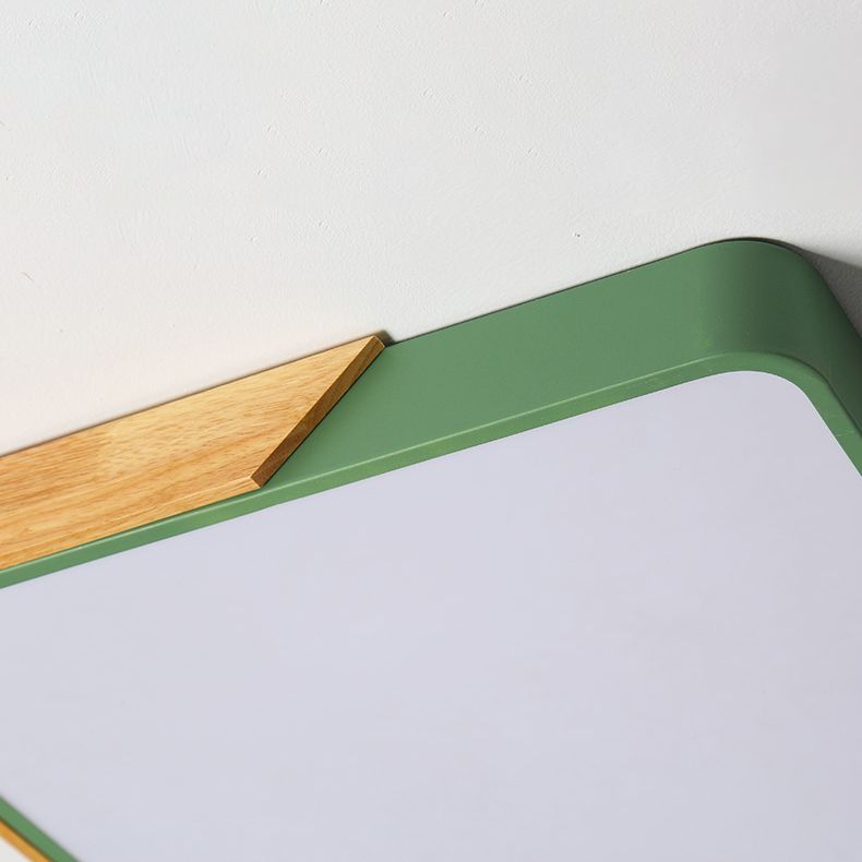 Plafonnier nordique Macaron LED plafonnier encastré pour balcon couloir