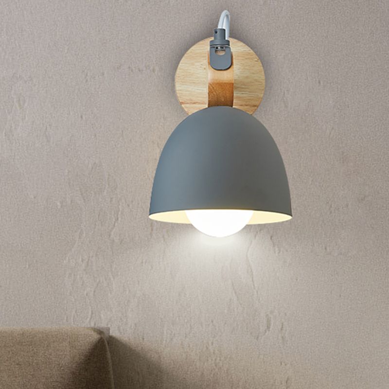 MOLTO MOLTO DOMA DOME SCONCE SOGGIORO ANGOLO REGOLABILE 1 Luce da parete in stile Nordico