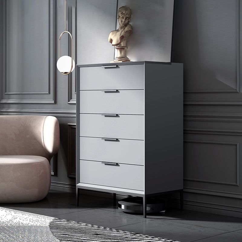 3 / 4 / 5 Drawers Wooden Storage Chest Dresser Modern Style Bedroom Chest