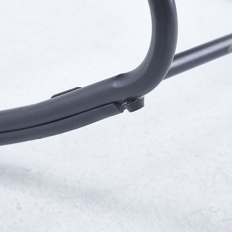 Contemporary Rocker Chair Upholstered Antique Finish Rocking Accent Chair