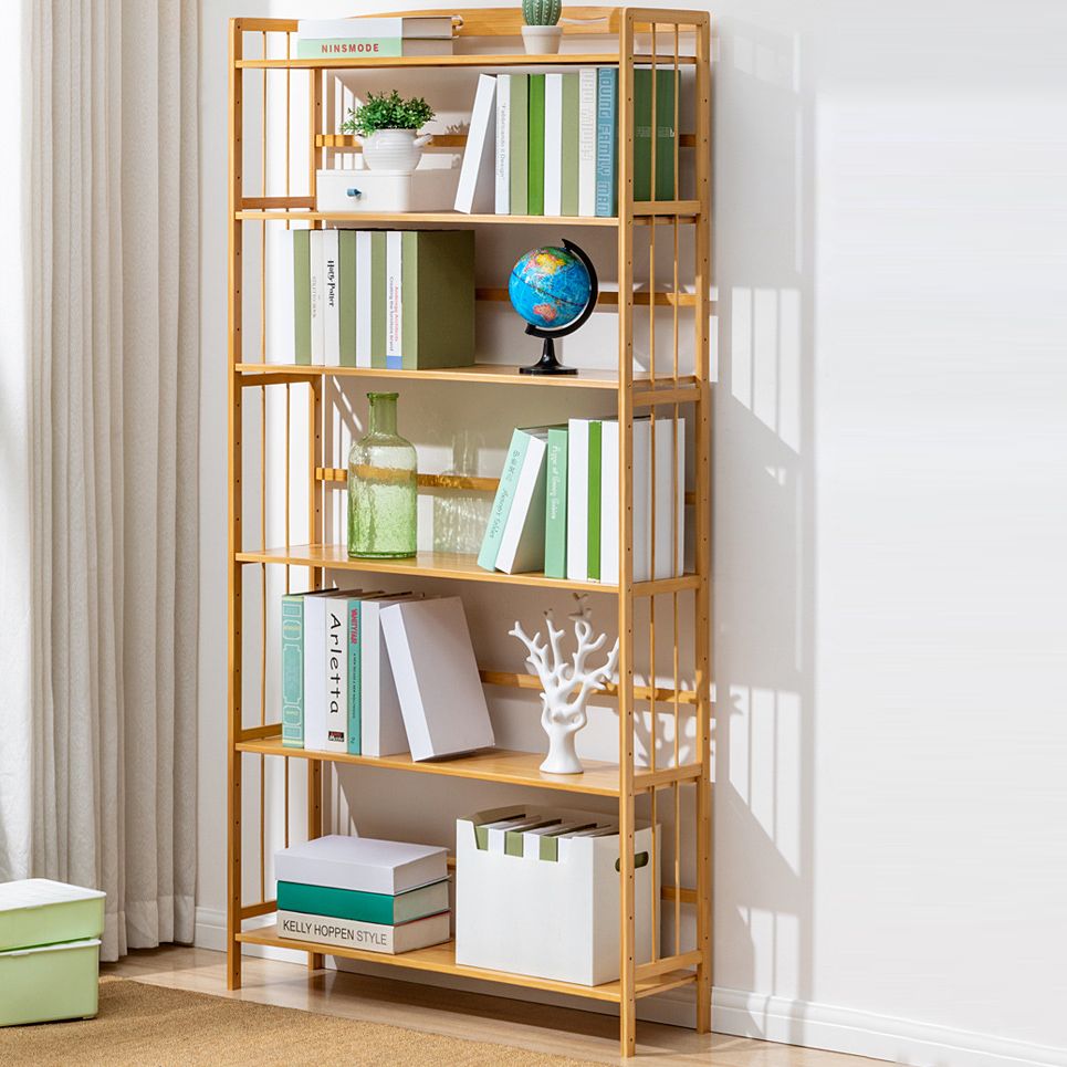 Rectangle Wooden Bookshelf Modern Style Home Office Bookcase