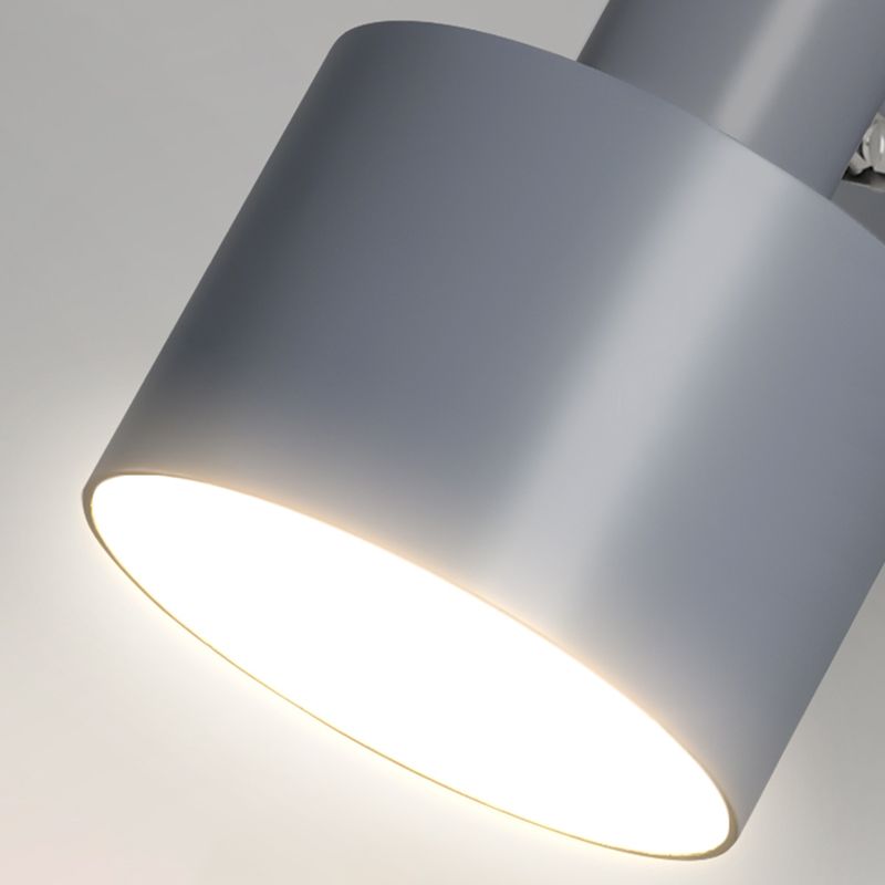 Polished Finish Single Modern Wall Mounted Sconce Metal LED Wall Light