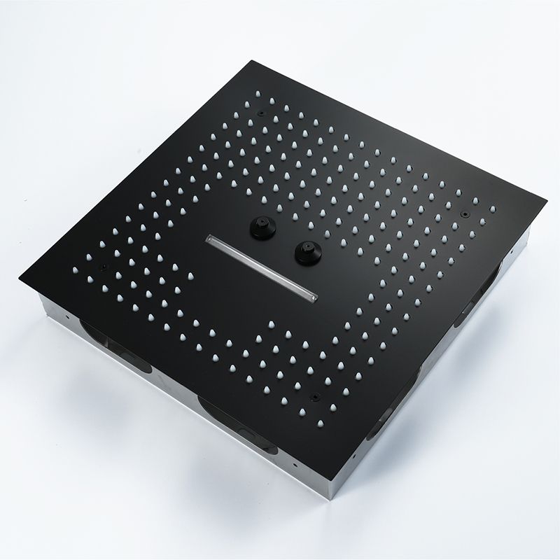 Modern Shower System Brass Temperature Control Ceiling Mounted Shower Trim