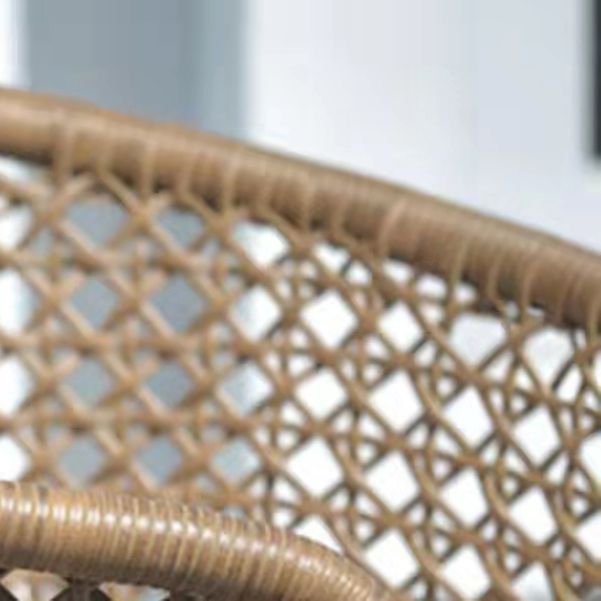 Rust and Water Resistant Patio Sofa Contemporary Outdoor Sofa with Cushion