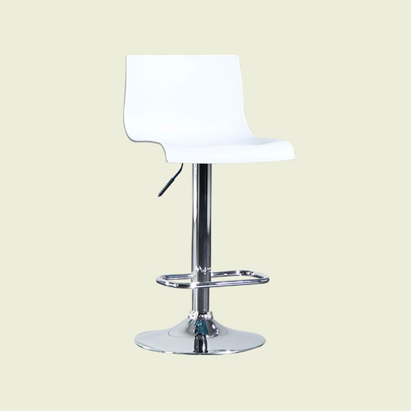 Plastic Adjustable Counter Bar Stool Modern Indoor Counter Stool with Swivel