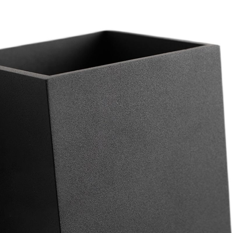 Lámparas de pared cuadradas de 4 "con sombra de vidrio con luces aplastas de pared contemporáneas en interiores