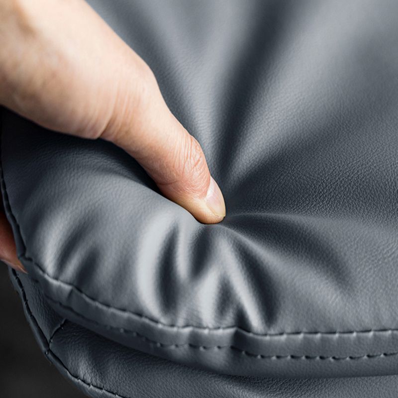 Contemporary Swivel Adjustable Height Barstool Indoor Bar Stool with Low Back