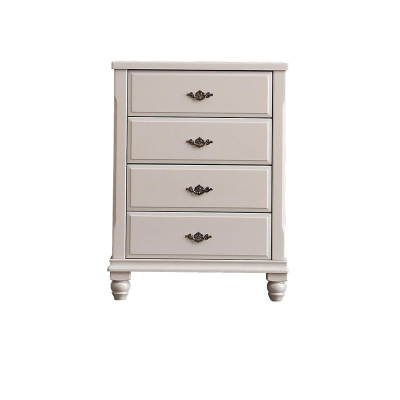 Contemporary Grey Accent Chest with Soft Close Drawers in Rubberwood