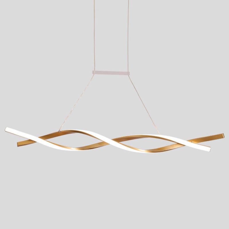 Contemporary Style Island Light LED Pendant Light Fixtures for Living Room Coffee Shop