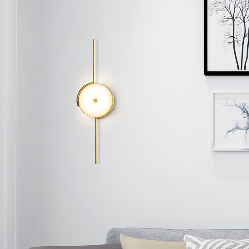 Contemporary Wall Sconce Metal LED Wall Light Fixture for Bedroom