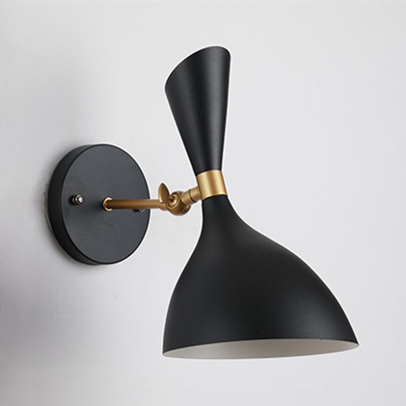 Geometric Wall Lamps Modern Style Metal 1 Light Wall Light Sconce