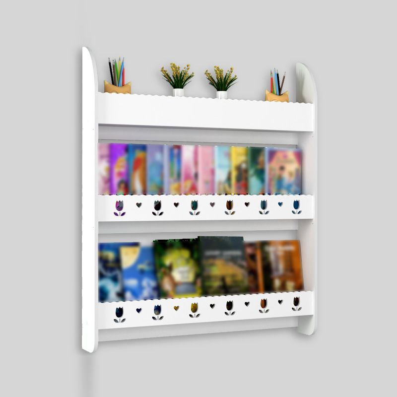 Libreria a parete mobile a parete mobile a 3 sponnie.