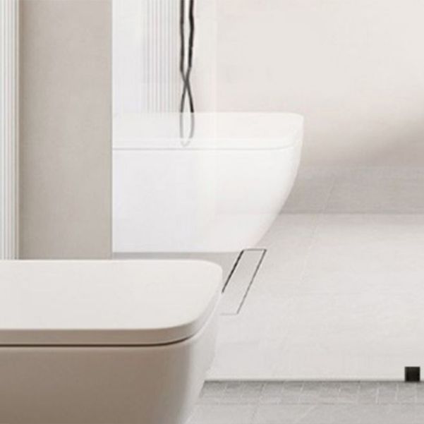 Black Semi Frameless Glass Shower Door Hinged Shower Bath Door