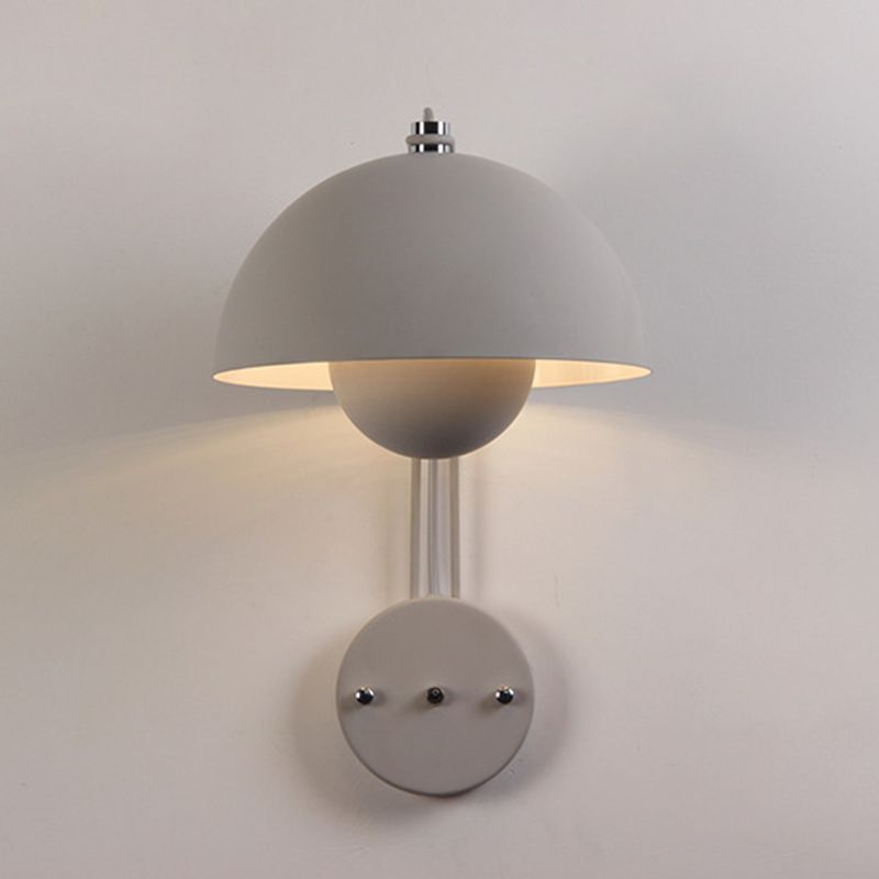 Macaron Wall Mount Light Modern Wall Sconce Light with Metal Shade for Aisle