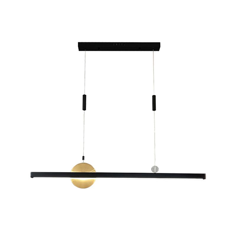 1 luminaire de l'île géométrique légère