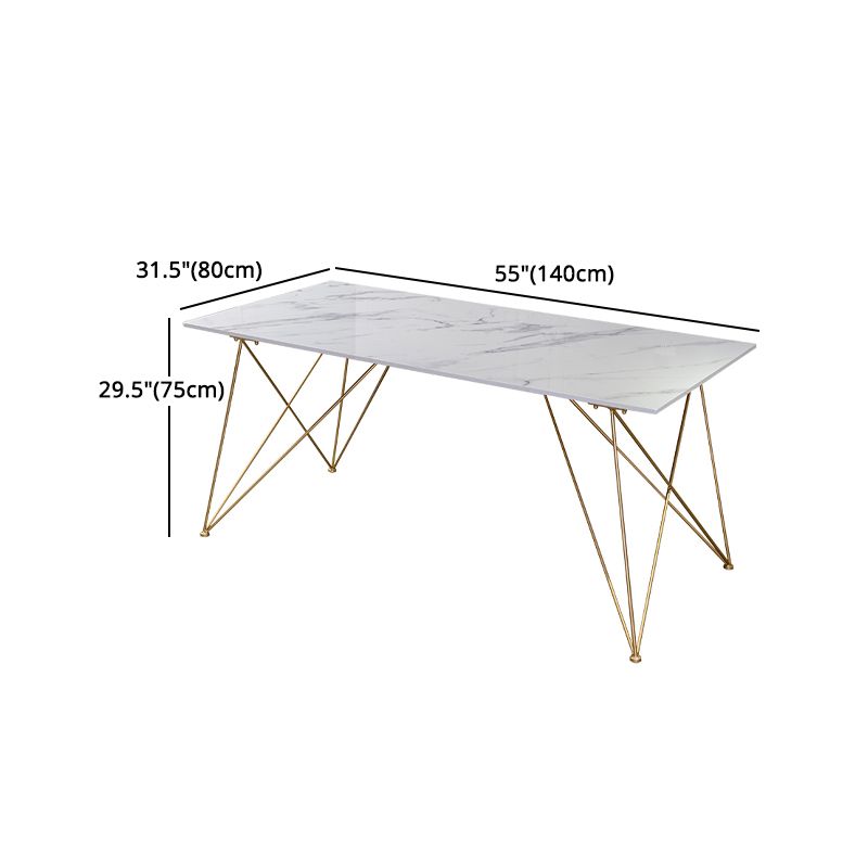 Glam Style 1/2/3/5 Pieces Dining Furniture Set Rectangle Dining Room Table and Chair Set