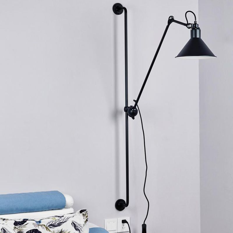 Modern Armed Wall Lamps Metal Wall Light Fixtures for Living Room