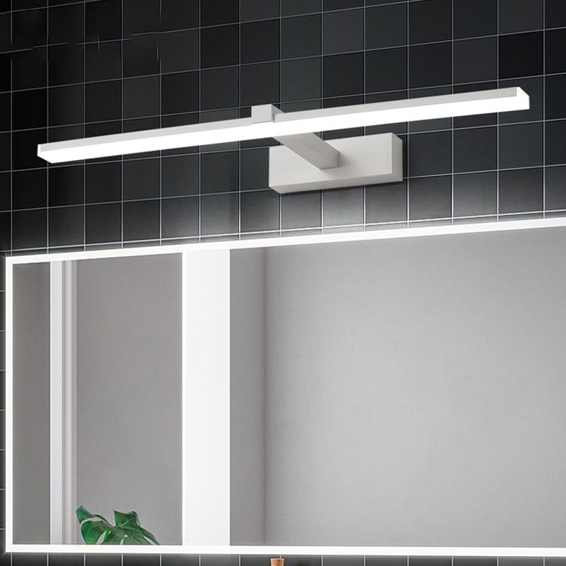 Metall lineare Schattenwandbeleuchtung moderner Stil 1-Lichtspiegel Wandhalterung Leuchte Leuchte