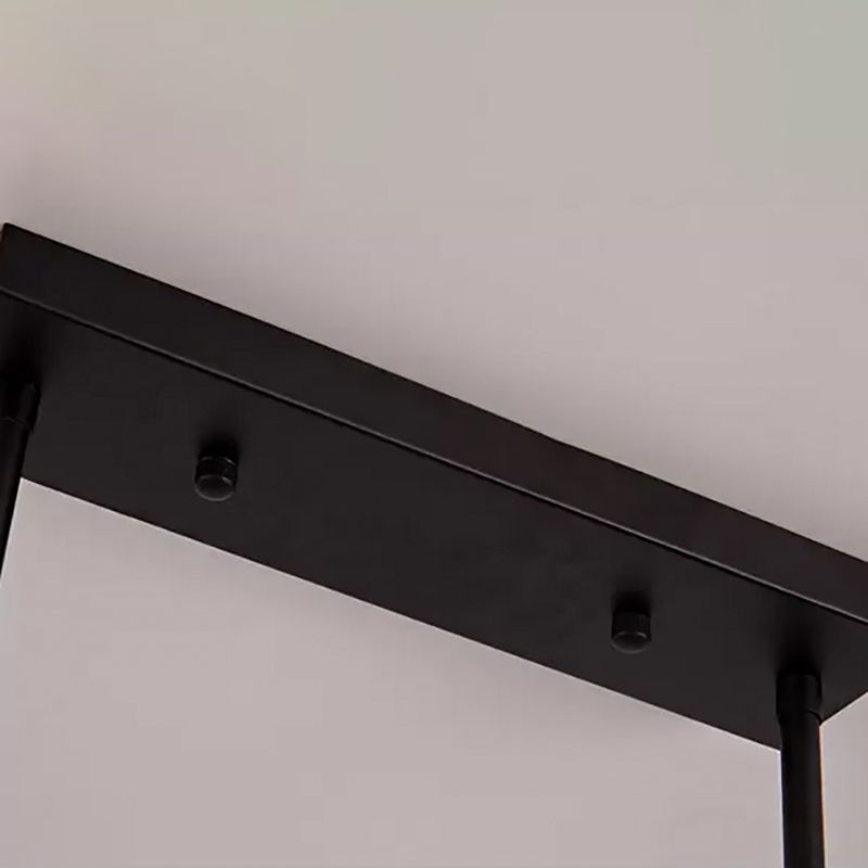 6/10 Lights Kitchen Island Lighting Tiffany Stylish Blue/Orange and Yellow Hanging Lamp with Dome Stainless Glass Shade