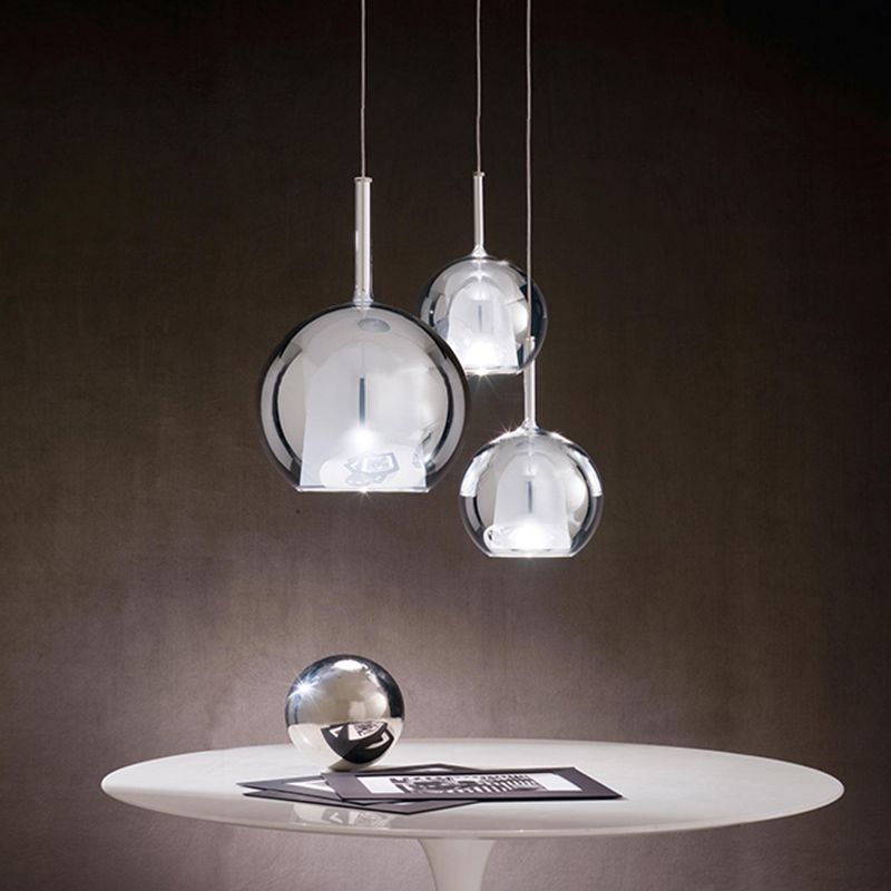 Contemporary Glass Shade Hanging Light Creative Pendant Lighting Fixture