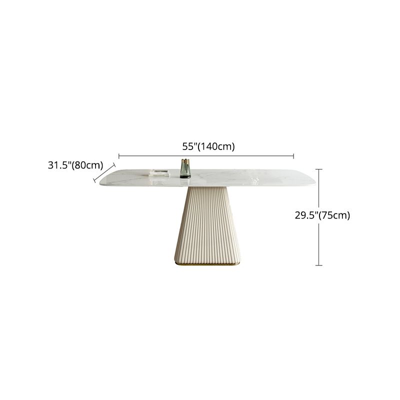 Designer Style 1/4/5/6/7 Pieces Dining Room Set Sintered Stone Dining Table