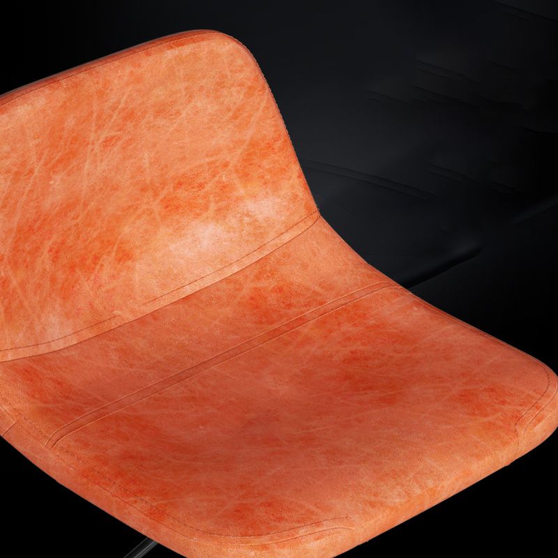 Moderner Barhocker mit höhenverstellbarem, drehbarem Ledersitz für die Küchenbar, 1 Stück