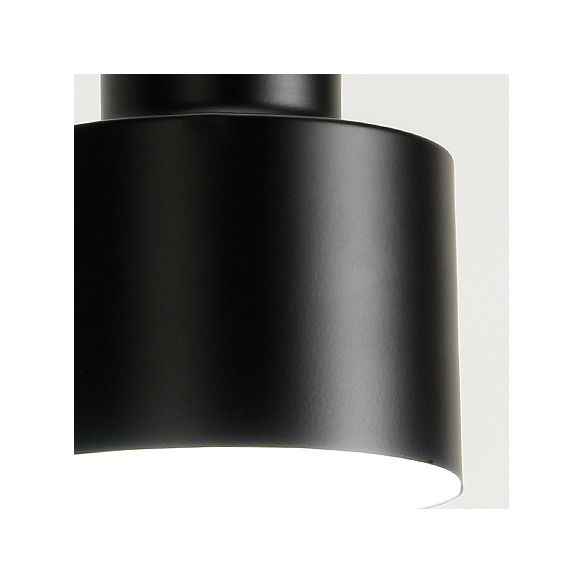 Cilindro de luz colgante de Macaron Loft Cilindro 1 Cabezal Costeo metálico de la sala de reuniones para la sala de reuniones