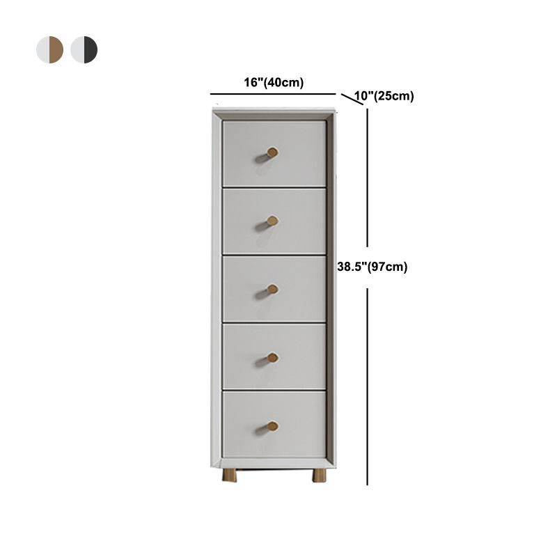 Contemporary 15.75" Wooden Chest, Rectangle Accent Chest with Drawers
