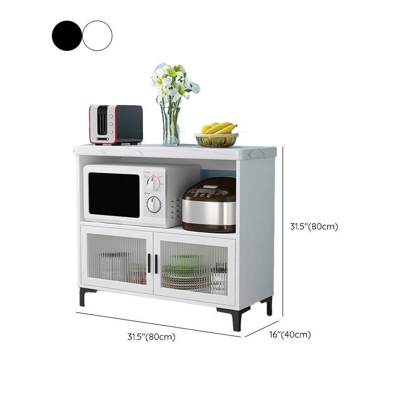 Modern Kitchen Island Table Dining Room Stationary Prep Table