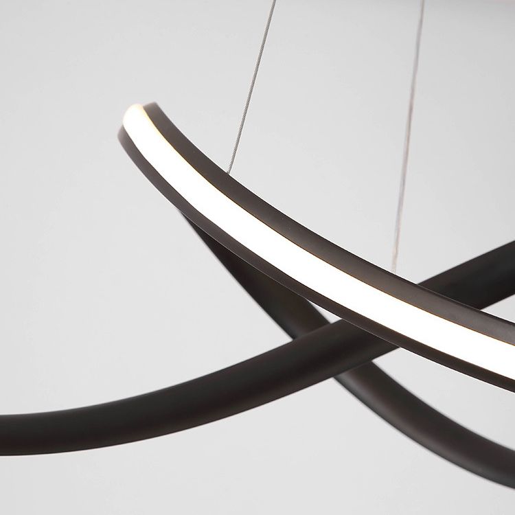 Luces acrílicos de acrílicos modernos de iluminación lineal