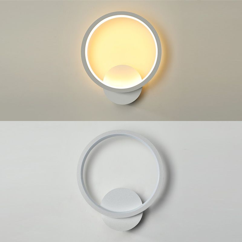 Modern Minimalist Style Linear Wall Sconce Lights Metal Wall Mounted Lamps