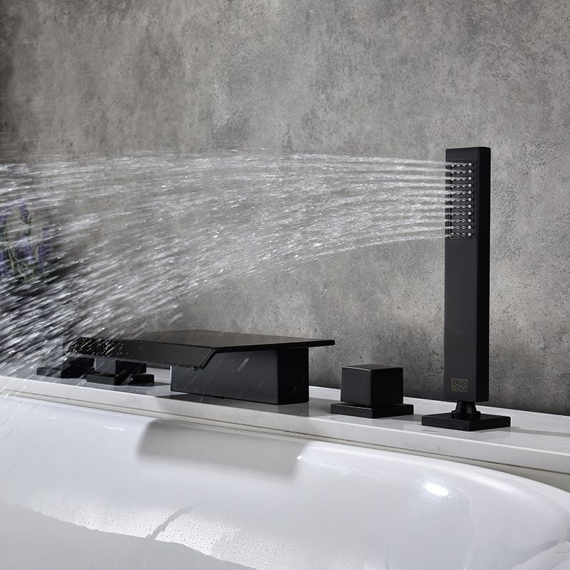 Modern Bathroom Faucet Low Arc Pure Color Wall Mounted Bathroom Sink Fauce